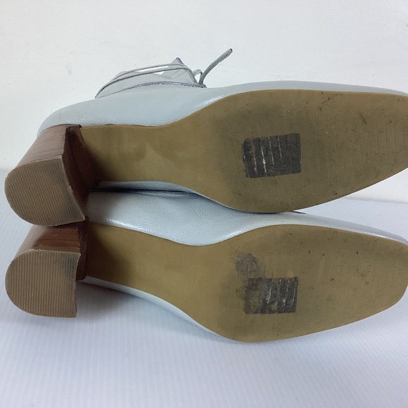 STIVALI New York Awakening Leather Ankle Boots - Grey 8.5 / 40 - Picture 6 of 8